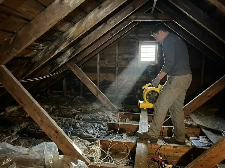 attic-water-damage-drying-proc-007 — frequently asked questions, Emergency Water Extraction & 24/7 Flood Response in Cape Ma…